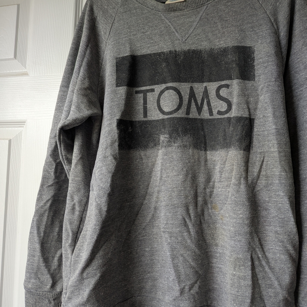 TOMS Gray Sweatshirt